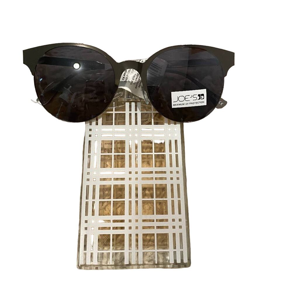 Joe’s Jeans Black Dark Gunmetal Sunglasses Women’s